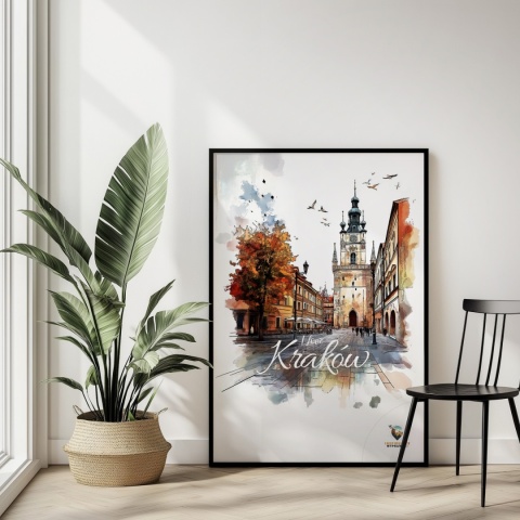 Plakat architektoniczny – 0017 – „Plakat - Kraków, zapisany światłem”