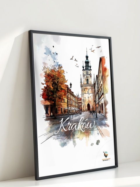 Plakat architektoniczny – 0017 – „Plakat - Kraków, zapisany światłem”