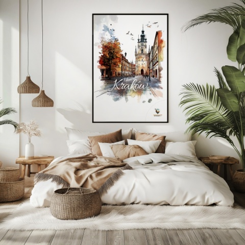 Plakat architektoniczny – 0017 – „Plakat - Kraków, zapisany światłem”