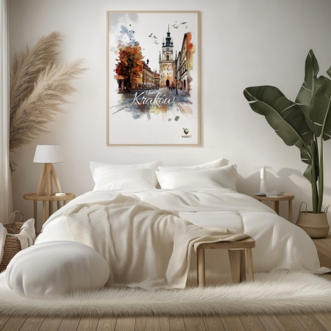 Plakat architektoniczny – 0017 – „Plakat - Kraków, zapisany światłem”