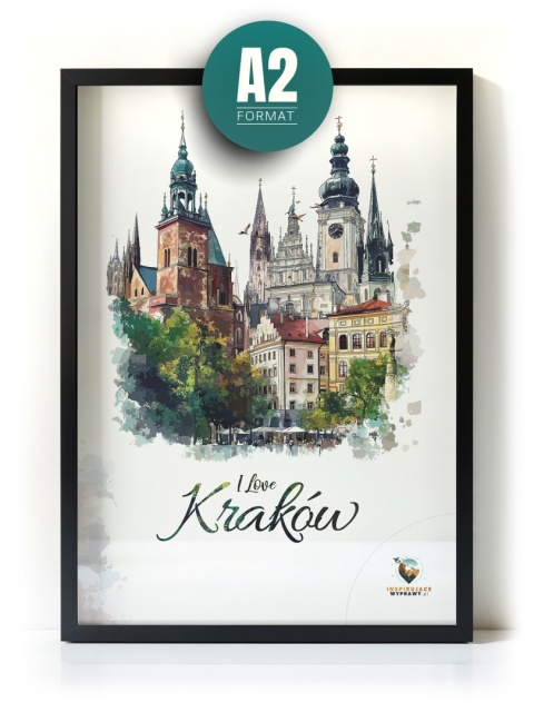 Plakat architektoniczny – „Kraków, tkanka światła” – strukturalna interpretacja miasta w jasnej tonacji